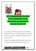 ATI Fundamentals Practice Test B 2026&sol;2027 &vert; 70 Questions & Answers &vert; Nursing Fundamentals&comma; Safety&comma; Infection Control&comma; Medications & Patient Care