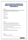 APEA 3P EXAM &vert;ACTUAL QUESTIONS AND VERIFIED ANSWERS &vert;BRAND NEW 2026-2027 UPDATE&vert;GRADED A&plus;