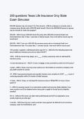 Texas Life Insurance Only State Exam Simulator &vert; 200 Practice Questions & Exam Prep 2026&sol;2027