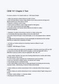 CEM 141 Chapter 3 Test Study Guide 2026&sol;2027 &vert; Practice Questions&comma; Answers & Exam Review
