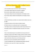 D270 ch&period;4 Questions with Verified Correct&NewLine;Answers