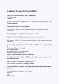 Corporals Course Communications Study Guide 2026&sol;2027 &vert; Practice Questions&comma; Answers & Exam Review