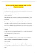 WGU D293 Review Questions with Verified&NewLine;Correct Answers