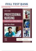 Professional Nursing&colon; Concepts & Challenges &lpar;10th Edition&rpar;