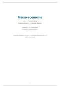Samenvatting Macro-economie 2e Bach &ndash; Prof&period; Potoms &ndash; UAntwerpen