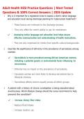 Adult Health HESI Practice Questions 2026 &vert; High-Yield Questions & Detailed Answer Explanations &vert; HESI Exam Prep