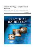 Test Bank - Practical Radiology&colon; A Symptom-Based Approach&comma; 1st Edition &lpar;Weber&comma; 2013&rpar;&comma; Chapter 1-11 Fully Covered 