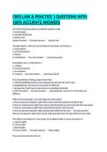 CRES LAW & PRACTICE 1 QUESTIONS WITH 100&percnt; ACCURATE ANSWERS