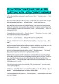 CRES CONTRACTS & REGULATIONS 4 EXAM QUESTIONS WITH 100&percnt; ACCURATE ANSWERS