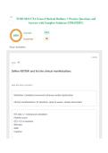 NURS 5315 UTA Exam 3 Skeletal Outlines &plus; Practice Questions and Answers with Complete Solutions