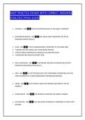 RADT PRACTICE EXAMS WITH CORRECT ANSWERS 2026