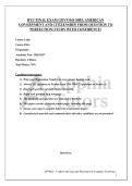 BYU FINAL EXAM GOVT-041-S003&colon; AMERICAN GOVERNMENT AND CITIZENSHIP&vert; FROM QUESTION TO PERFECTION&vert; STUDY WITH CONFIDENCE&excl;