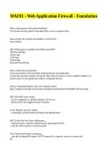 WAF01 - Web Application Firewall - Foundation