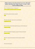 Milady Esthetics State Board Final Exam &lpar;New 2026&sol; 2027 &NewLine;Update&rpar; Questions and verified Answers &vert; Grade A&vert; 100&percnt; &NewLine; Correct &lpar;100 out of 100&rpar; 