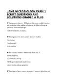 UAMS&lowbar;MICROBIOLOGY&lowbar;EXAM&lowbar;1&lowbar;EXAM&lowbar;SCRIPT&lowbar;2026&lowbar;QUESTIONS&lowbar;AND&lowbar;SOLUTIONS&period;pdf