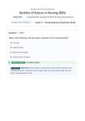 Exam 2&colon; NSG3130 &sol; NSG 3130 &lpar;Latest 2026 &sol; 2027&rpar; Fundamental Concepts & Skills for Nursing Practice II &vert; 100&percnt; Correct - Questions & Verified Answers - Galen