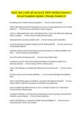 Psych Test 3 with all Correct & 100&percnt; Verified Answers &vert;Actual Complete Update &vert;Already Graded A&plus;