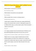 D432 PA Exam Questions with Verified Correct&NewLine;Answers