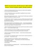 WebCE Insurance Exam with All Correct & 100&percnt; Verified Answers &vert;Actual Complete Update &vert;Already Graded A&plus;