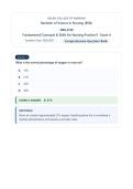 Exam 4&colon; NSG3130 &sol; NSG 3130 &lpar;Latest 2026 &sol; 2027&rpar; Fundamental Concepts & Skills for Nursing Practice II &vert; 100&percnt; Correct - Questions & Verified Answers - Galen