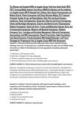 The Ultimate and Complete MICN Los Angeles County Final Exam Study Guide 2026&ndash;2027&comma; Covering Mobile Intensive Care Nurse &lpar;MICN&rpar; Certification and Accreditation&comma; Los Angeles County EMS Prehospital Care Policies&comma; Base Station Communication and Medical Contr