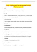 IDRL 308 Exam 1 Questions with Verified&NewLine;Correct Answers