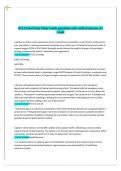 ACLS Final Exam Study Guide Questions with Verified Answers A&plus; Grade &mdash; Advanced Cardiovascular Life Support &mdash; Final Exam Study Guide