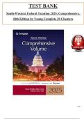 South-Western Federal Taxation 2025&colon; Individual Income Taxes&comma; 48th Edition Test Bank &vert; Young et al&period; &vert; Complete Federal Taxation Exam Prep&NewLine;