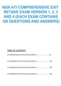  ATI Comprehensive Exit Retake Exam V4 &vert; Study Guide & Practice Questions