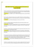AHIP 2026 Final Exam &mdash; Medicare Certification Prep &lpar;Verified Solutions&comma; A&plus; Grade 2026&sol;2027 Edition&rpar;
