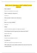 IMSA level 1 Questions with Verified Correct&NewLine;Answers