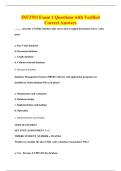 INF3708 Study Guide Questions with Verified&NewLine;Correct Answers