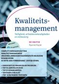 Bundel Kwaliteitsmanagement NCOI&colon; Geslaagde moduleopdracht plus de nieuwe boeksamenvatting 