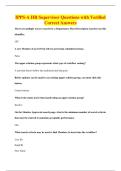 IPPS-A HR Supervisor Questions with Verified&NewLine;Correct Answers