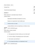 Human Relations &ndash; Quiz 4 &vert; Complete Quiz Questions and Answers