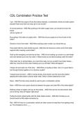 CDL Combination Practice Test 2026&sol;2027 &vert; Questions & Exam Review