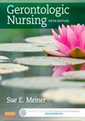 High-Yield Study Guide & Practice Questions &vert; Gerontologic Nursing 5th Edition &lpar;Sue E&period; Meiner&rpar;