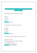 ASCP Hematology Certification Review&vert;ASCP Hematology Exam&ndash;MLT Correct Questions with Verified Answers A&plus; Grade &mdash; Medical Laboratory Technician Hematology &mdash; Exam Questions and Answers Quiz Bundles 
