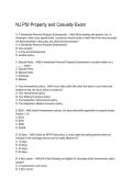 NJ PSI Property and Casualty Exam &ndash; Practice Questions&comma; Answers & Study Guide