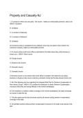 Property and Casualty Insurance NJ &vert; New Jersey Insurance Exam Study Guide & Practice Questions