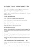 NJ Property&comma; Casualty & Auto Licensing Exam 2026&sol;2027 &vert; Study Guide & Practice Test
