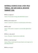 MATERIALS SCIENCE EXAM 3 HIGH&period;pdf&NewLine;&NewLine;MATERIALS SCIENCE EXAM 3 HIGH&period;pdf&NewLine;&NewLine;