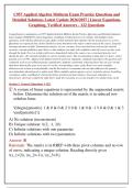 WGU C957 Applied Algebra Midterm Exam Prep&colon; 122 Practice Questions with Step-by-Step Graphing Solutions &lpar;2026&sol;2027&rpar;