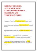 GHP Pest Control Applicator &lpar;SM-47&rpar; Exam Study Guide&colon; Urban Entomology & IPM