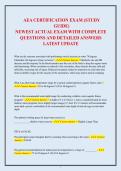 AEA Aquatic Fitness Professional Certification Exam Study Guide