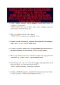 NCCCO TELESCOPIC BOOM CRANE-&NewLine;SWING CAB&lpar;TLL&rpar; GRADE A&plus;&NewLine;COMPLETE EXAM QUESTIONS AND&NewLine;100&percnt; VERIFIED ANSWERS &lpar;2026&sol;2027&rpar;&NewLine;PASS GUARANTEE