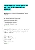CHT EXAM SCRIPT TESTED QUESTIONS&NewLine;FULL SOLUTION PREMIUM STUDY&NewLine;MATERIAL&NewLine;