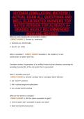 ISYE6644 &lpar;SIMULATION&rpar; MIDTERM 1&NewLine;ACTUAL EXAM ALL QUESTIONS AND&NewLine;WELL ELABORATED ANSWERS TOP&NewLine;RATED VERSION FOR ALREADY A&plus;&NewLine;GRADED HIGHLY RECOMMENDED&NewLine;&vert;NEW AND REVISED