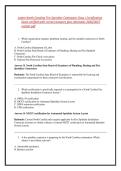 Latest North Carolina Fire Sprinkler Contractor Class I Certification &NewLine;Exam verified with correct answers plus rationales 2026&sol;2027 &NewLine;instant pdf