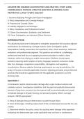 ADJUSTER PRO INSURANCE ADJUSTER TEST EXAM PRACTICE &vert; STUDY GUIDE &vert;&NewLine;COMPREHENSIVE TESTBANK &vert; PRACTICE QUESTIONS & ANSWERS &vert; EXAM&NewLine;PREPARATION &vert; LATEST UPDATE 2026&sol;2027